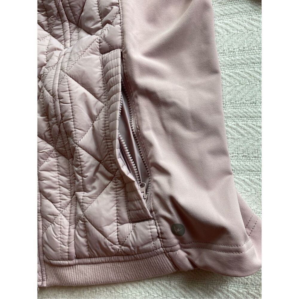 90 Degree By Reflex Medium Quilted Zip Front Jacket PEARLED ROSE - Picture 5 of 11